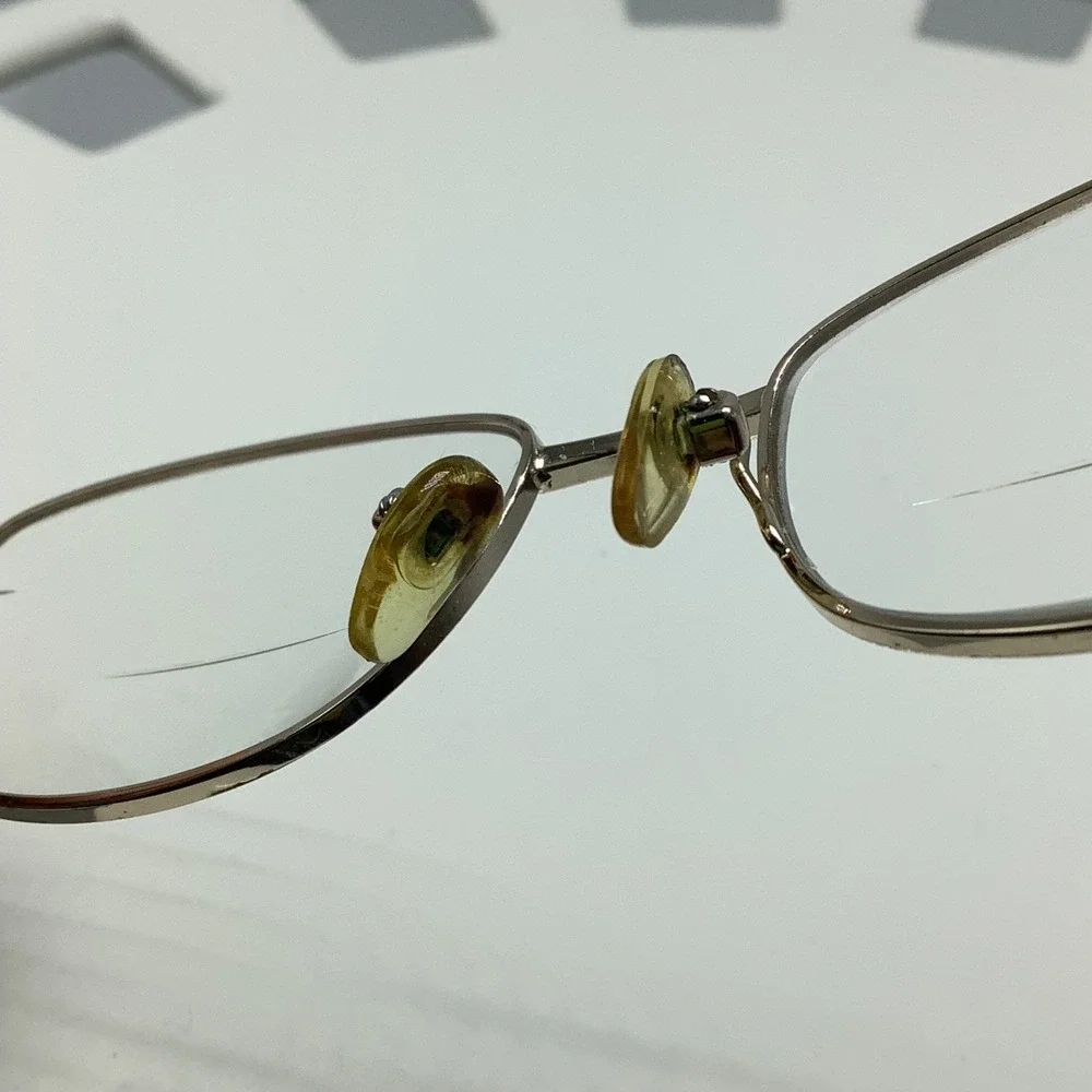 Vintage 50s Valerie Spencer Glasses 427 Gold/Ivory‎ 52/17/240 Womans